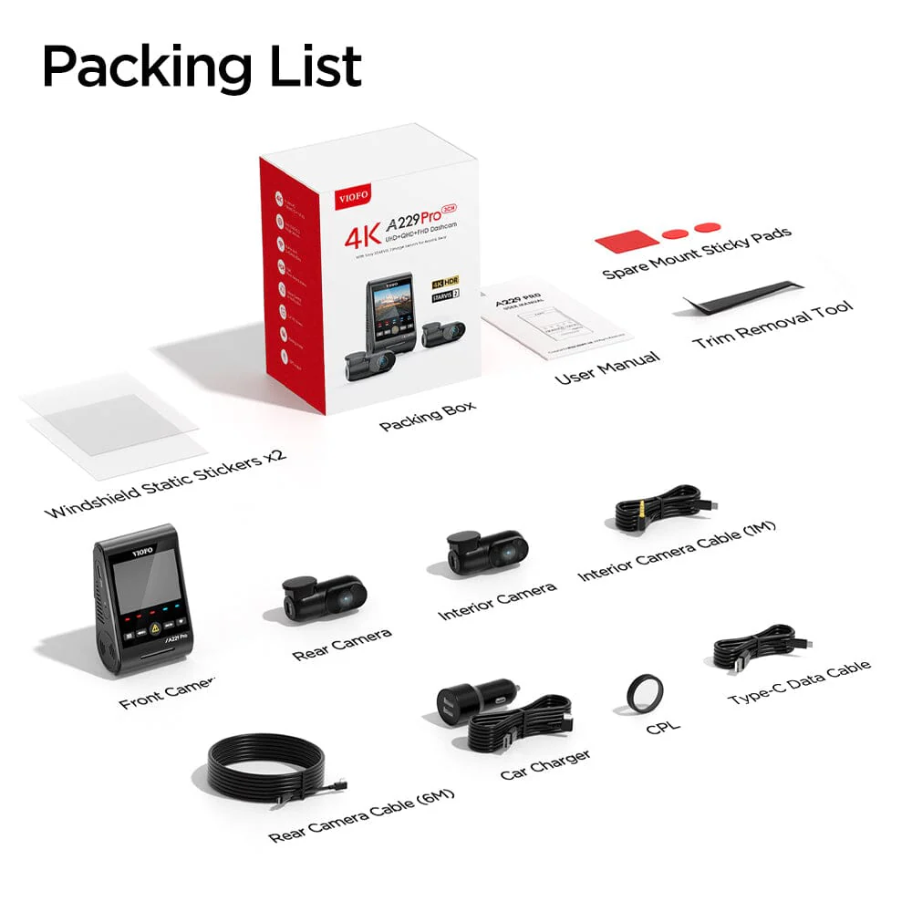 VIOFO A229 Pro 3CH - Image 7