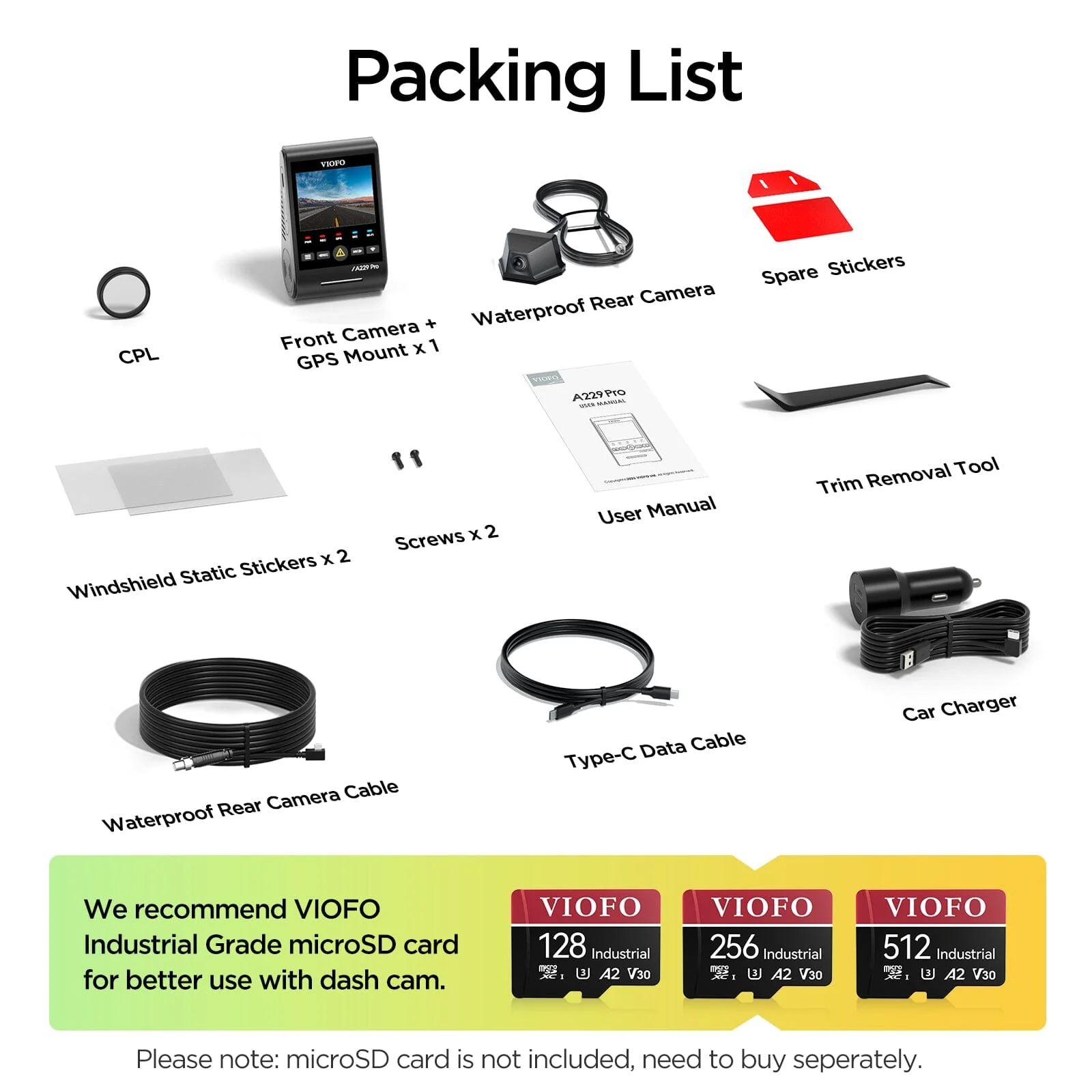 VIOFO A229 Pro-W 2CH - Image 5